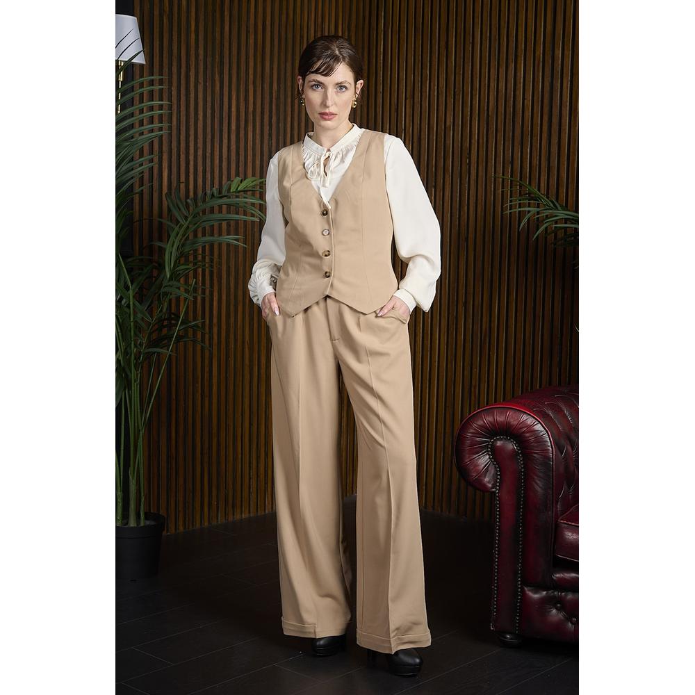 Banned - Selma Waistcoat - Beige
